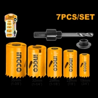 AKH0071 SET KRUNA ZA METAL 19-35MM INGCO