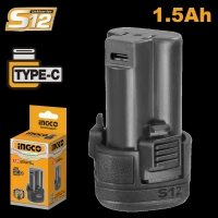 FBLI12153E BATERIJA 12V 1.5AH TIP C INGCO