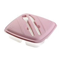 Plastična posuda za čuvanje hrane sa escajgom Easy Lunch DRINA
