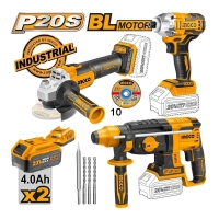 COSLI230521 AKU SET (BRUS.+HAMER+UD.ODVIJA?) INGCO