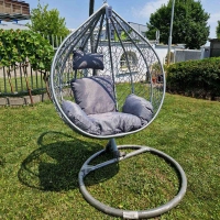 Ljuljaška jaje siva F30BS