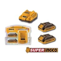 FBCPK1222E SET 2 AH x 2 + PUNJAČ SUPER INGCO