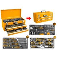 HTCS220971 SET ALATA U KOFERU 97 kom INGCO