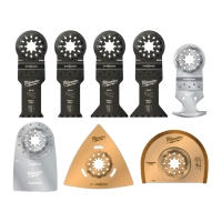 Pribor za multitool alat 8kom Milwaukee 48906088