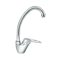 Jednoručna baterija za sudoperu sa 3 cevi - labud 8118-3 Minotti