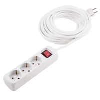 Produžni kabl sa prekidačem 3 utičnice 5 m BEOROL