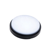 LYNCO Led plafonjera 18W 4000K IP65 crno bela