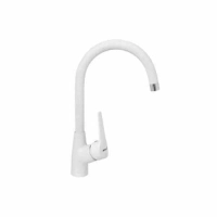 Jednoručna baterija za sudoperu sa 2 cevi - labud šampanj boja 4501-C Minotti