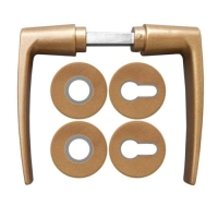 Kvaka sa rozetom za cilindar garnitura Mara Bronza Bane