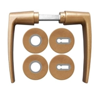 Kvaka sa rozetom za ključ garnitura Mara Bronza Bane