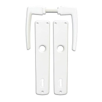 Kvaka sa štitom za ključ garnitura Mara Bela Bane