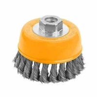 Mašinska četka lončasta čelična upletena Heavy duty 75mm Tolsen