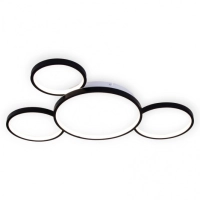 VESTA 372 PLAFONSKA SVETILJKA LED 60W 3000K CRNA