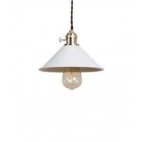 RUSTIK 127 VISILICA 1*E27 Bela