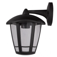Zidni fenjer crni  E27