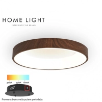 VESTA 527 PLAFONSKA SVETILJKA 29W 3000/4500/6000K TAMNO DRVO (Ø 460)