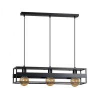 VESTA 419 VISILICA 3XE27 CRNA