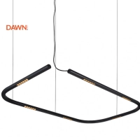 Vesta visilica 36W 3000K CRNA