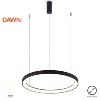 Visilica 80W, 3000K crna