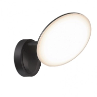 LED zidna svetiljka crna 12W