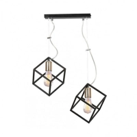 VESTA 423 VISILICA 2XE27 CRNA