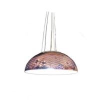 LUNA VISILICA 3D 1*E27 HROM/BRONZA