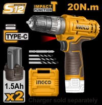CIDLI12202E AKU UDARNA BUŠILICA 20NM SUPER INGCO