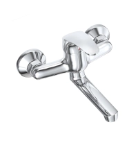 AQUASAN Uno baterija zidna L lula 150 mm 300804-L1