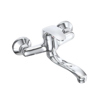 AQUASAN Uno baterija zidna S lula 200 mm 300804-S2