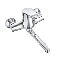 AQUASAN Nika baterija zidna L lula 200 mm 300906-L2