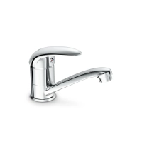 AQUASAN Luna baterija za sudoperu kratki izliv 300106-04