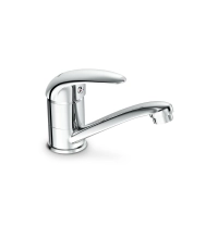 AQUASAN Luna baterija  za sudoperu kratki izliv protočna 300116-16