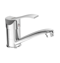 AQUASAN Aurora baterija za sudoperu kratki izliv 300308-04