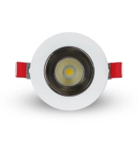 LYNCO Led rozetna lux belo-crna 9W 6500K