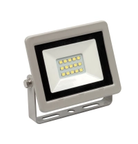 LYNCO Led reflektor SMD 10W 6000K slim sivi
